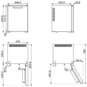 Минибар Smeg MTE40 фото 4 в Тюмени