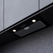 Встраиваемая вытяжка Krona LUISA 600 GLASS BLACK PB фото 2 в Тюмени