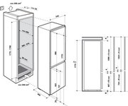 Встраиваемый холодильник De Dietrich DRC 1031 J фото 2 в Тюмени