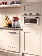 Компактный духовой шкаф с пароваркой Smeg SF4920VCP фото 3 в Тюмени