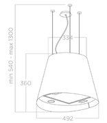 Вытяжка ELICA JUNO URBAN ZINC/F/50 фото 4 в Тюмени