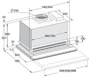 Встраиваемая вытяжка Gaggenau AH 900-191 фото 3 в Тюмени