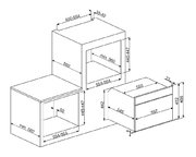 Встраиваемая микроволновая печь Smeg SF4800MPO фото 3 в Тюмени