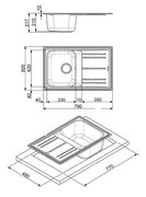 Мойка Smeg LZ791AV2 фото 2 в Тюмени