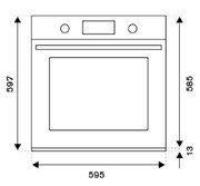 Духовой шкаф Bertazzoni F6011MODPLX фото 2 в Тюмени