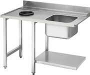 Стол для посудомоечной машины Smeg WT51200SHL