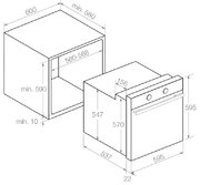 Духовой шкаф Pando PHP-962 фото 4 в Тюмени