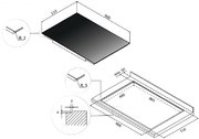 Варочная панель Falmec PIANO INDUZIONE (90 х 51) фото 4 в Тюмени