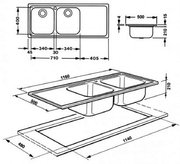 Мойка Smeg LM116S фото 2 в Тюмени