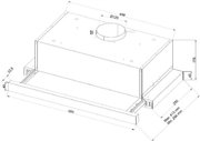 Встраиваемая вытяжка Schaub Lorenz SLD TS6600 фото 2 в Тюмени