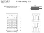 Винный шкаф Dunavox DAUF-38.100DSS.TO фото 3 в Тюмени
