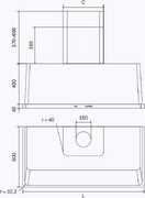 Вытяжка Ilve AM150/BL фото 4 в Тюмени