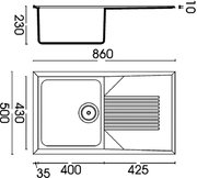 Мойка Smeg LSEQ861RA фото 2 в Тюмени