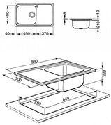 Мойка Smeg LGM861D фото 2 в Тюмени