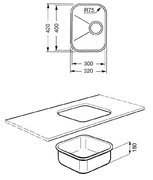 Мойка Smeg UM30 фото 3 в Тюмени