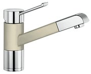 Смеситель Бланко Zenos-S chrome/Silgranit жасмин фото в Тюмени Смеситель Blanco Zenos-S chrome/Silgranit жасмин фото в Тюмени
