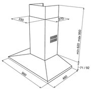Вытяжка Teka DSB 90 STAINLESS STEEL фото 2 в Тюмени