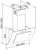 Вытяжка Zigmund Shtain K 217.61 B фото 2 в Тюмени