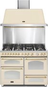 Вытяжка Lofra DOLCEVITA 120 IVORY WHITE & BRASS фото 4 в Тюмени