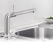 Смеситель Бланко Seda хром фото 4 в Тюмени Смеситель Blanco Seda хром фото 4 в Тюмени