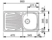 Мойка Franke MON 611 фото 2 в Тюмени