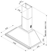 Вытяжка Smeg KT110BL фото 2 в Тюмени