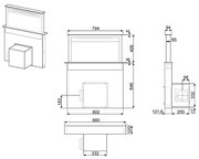 Вытяжка Smeg KDD90VX фото 3 в Тюмени
