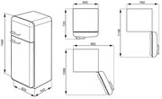 Холодильник Smeg FAB30LB1 фото 3 в Тюмени