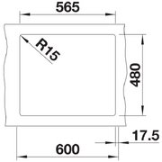 Мойка BLANCO LEGRA 6 Silgranit черный фото 3 в Тюмени