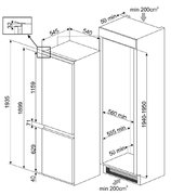 Холодильник Smeg C8194TN2P фото 4 в Тюмени