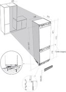 Встраиваемый двухкамерный холодильник De Dietrich DRN 1017 I фото 2 в Тюмени