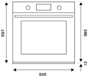 Духовой шкаф с функцией пара Bertazzoni F6011HERVPTAC фото 4 в Тюмени