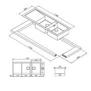 Мойка Smeg LQR116-2 фото 3 в Тюмени