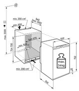 Встраиваемый морозильник Liebherr IFNbi 3553 Prime фото 4 в Тюмени