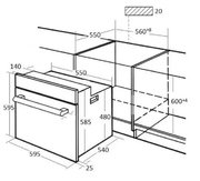 Духовой шкаф Kuppersberg HFZ 690 B фото 2 в Тюмени