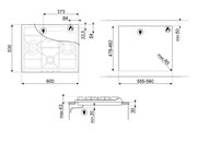 Варочная панель Smeg SER60SGH3 фото 4 в Тюмени