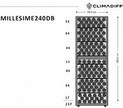Винный шкаф CLIMADIFF MILLESIME240D фото 4 в Тюмени
