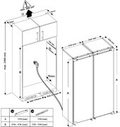 Холодильник Schaub Lorenz SLU E524-1WE фото 2 в Тюмени