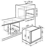 Духовой шкаф Smeg SF750AS фото 2 в Тюмени