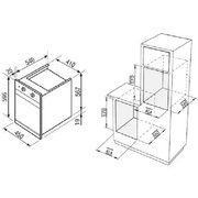 Духовой шкаф Korting OKB 4604 CGRN фото 2 в Тюмени