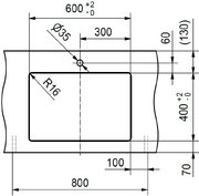 Мойка Franke FEX 110-60 сталь фото 4 в Тюмени