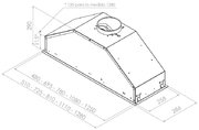 Встраиваемая вытяжка Pando GTI/810 NEGRO V.1050 ECO SEC PLUS фото 4 в Тюмени