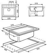 Мойка Smeg VS57T фото 2 в Тюмени
