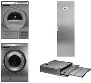 Asko Logic 22 (стиральная машина W4086C.T/3 + сушильная машина T408HD.T.P + сушильный шкаф DC7784 V.S + выдвижная полка HDB1153T)