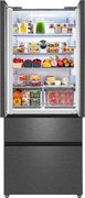 Отдельностоящий холодильник Weissgauff WFD 450 Built-in Inverter NoFrost Dark Inox фото 4 в Тюмени