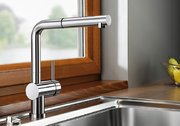 Смеситель Бланко Linus-S Vario хром фото 3 в Тюмени Смеситель Blanco Linus-S Vario хром фото 3 в Тюмени