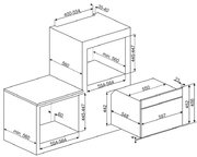 Микроволновая печь Smeg SF4309MX фото 2 в Тюмени