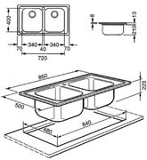 Мойка Smeg LM862 фото 2 в Тюмени
