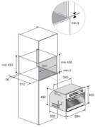 Духовой шкаф Fulgor Milano FCO 4512 TM WH фото 4 в Тюмени