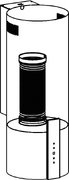 Вытяжка Korting KHC 35969 DW Cylinder фото 3 в Тюмени